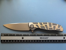 Green Thorn F95T custom repro, titanium handle, VG10 steel blade - 076 picture