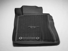 Ford Genuine OEM All Weather Floor Mat Set for Ford Mustang | 4 Piece Black S... picture
