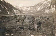 Aerial SILVERTON CO Colorado Gold Mining RPPC Photo Postcard COPY picture