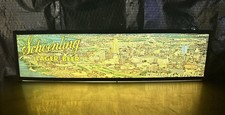 Vintage Schoenling Lager Beer Large Lighted Sign Cincinnati’s Finest picture