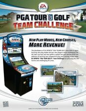 GLOBAL VR PGA GOLF - TEAM CHALLENGE - REPLACEMENT HARDDRIVE V.4.0 - BRAND NEW picture