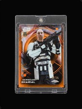 2026 Tops Chrome Star Wars Sergeant Gharial /25 Topps Chrome Andor picture