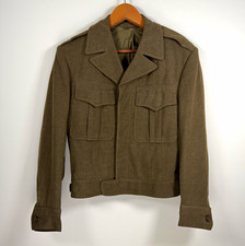 Vintage Men's Wool US Eisenhower Ike Jacket 34R Post WW2 1946 picture