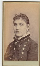 Burlington Iowa~Bryan & Harvey Successor~Photo Artists~Carte de Visite~c1875 CDV picture
