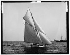 Photo:Nomad Sailing Yacht at Sea 1890 picture