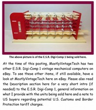 E.S.R. Digi-Comp 1 Vintage Mechanical Digital Computer picture