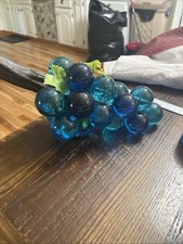 VTG MCM Lucite Grape Cluster 14.5” Long Preowned  picture