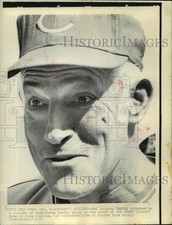 1973 Press Photo Baseball - Red Manager Sparky Anderson at Shea Stadium picture
