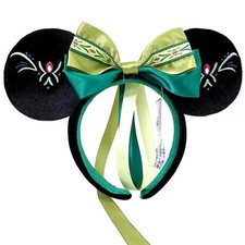 Japan Tokyo Disney Parks Resort Anna Frozen Fantasy Springs Ears Headband- picture