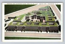 Washington DC, Proposed New Government Buildings, Vintagecard picture