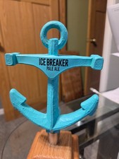 ICE BREAKER PALE ALE ANCHOR BEER TAP HANDLE  EXTREME RARE. GREENE KING. picture