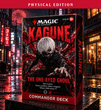 Tokyo Ghoul - Ken Kaneki, PRINTED 100 Card Commander Deck, MTG EDH picture