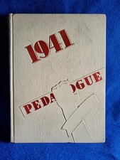 Pedagogue 1941 — New York State College Yearbook | WWII Era | Heavily Signed picture