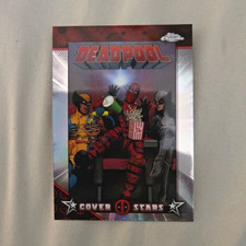 Topps 2024 Chrome Deadpool Cover Stars Insert Deadpool Wolverine #CS-1 picture