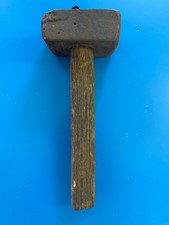 Antique Primitive Hammer with Wooden Handle picture