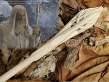 Gandalf the White Staff from Lord of the Rings Halloween Costume prop Inspo picture