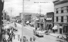Main Street View Wellsville New York NY - Reprint picture