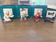 WDCC Walt Disney’s Trick Or Treat Nephew Duck Set Witch Devil Spook & Tittle COA picture