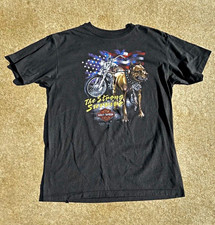 Vintage 1988 Harley Davidson 3D Emblem The Strong Survive Maui Cycle Co T-Shirt picture