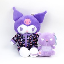 NWT Sanrio Kuromi Baku Build A Bear Workshop Plush Doll Japan 2023 picture