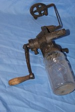 Vintage Antique Arcade Cast Iron Wall Mount Coffee Grinder picture