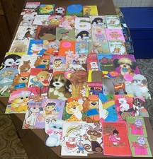 Lot of 55 Used Vintage Birthday Cards from 1960s & 1970s Great for Scrapbooking picture