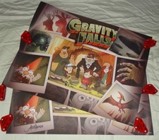 2 Autographed GRAVITY FALLS Lithographs 24