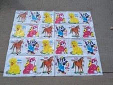 Vintage 1990s Lisa Frank Tablecloth Party Table Cover Rainbow Chaser Panda RARE picture