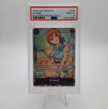 2025 ONE PIECE PROMOS ILLUSTRATION BOX VOL.1 #062 O-NAMI PSA 10 picture