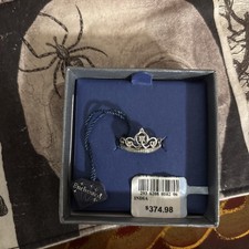 Enchanted Disney Fine Jewelry Crown Tiara Necklace Pendant Charm - Disney picture