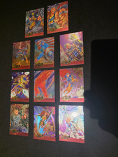 1995 Marvel Metal Limited Edition metal Blasters lot of 11 cards picture