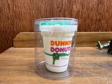 Dunkin Donuts Vintage Collectible Coffee Cup Ornament with Gift Box picture