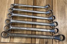 Gedore 6 Pc Vanadium No 2, Metric Box-End Offset Wrenches 14mm - 26mm Germany picture