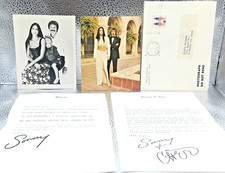 Vintage Sonny & Cher Signed Letters Autographed Photo Original Fan Mail Archive picture