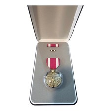 Original US MILITARY MERITORIOUS SERVICE MEDAL 3 Pc Cased Set In Box 00-450-3728 picture