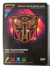 DropMix - Transformers Promo Card - NEW Main Title Song picture