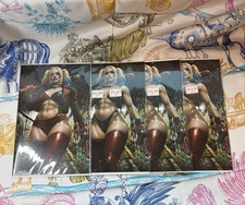 Harley Quinn Cosplay 4 Books Set (N/T/FX/FX) NM/Mint Fernando Rocha Limited 100 picture