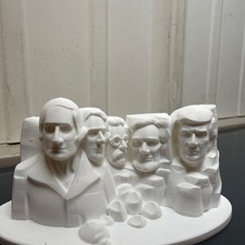 President Donald Trump Mount Rushmore TrumpMore MAGA 3D Printed White picture
