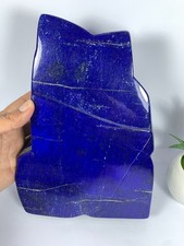 12.5lbs Lapis Lazuli Freeform Polished Tumble, Healing Crystal Rough Specimen picture