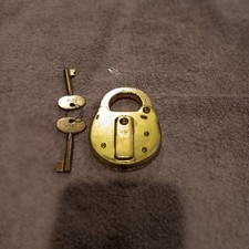 Vintage Corbin Heavy Duty Lock with Keys USA picture