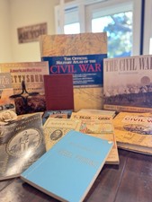 Civil War History Book Lot Military Atlases Gettysburg Homeschool Reference picture