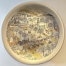 VINTAGE REED & BARTON HANDCRAFTED LIMITED EDITION CHRISTMAS PLATE #44 Of 7500 picture