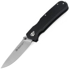 Maserin Pulse W-Lock Black Micarta Folding MagnaCut Drop Pt Pocket Knife 630MCN picture