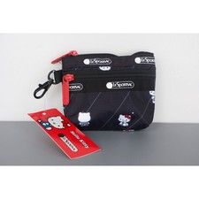 LeSportsac x Hello Kitty 2 Zipper Wristlet Wallet NWT picture
