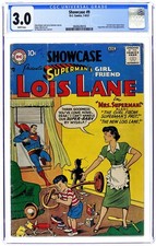 Showcase #9 CGC 3.0 1957 3840628018 1st solo Lois Lane story picture