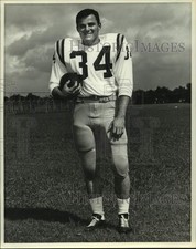 1967 Press Photo Louisiana State University Football Fullback Frank Matte picture