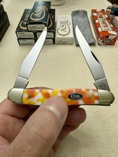 •••RARE••• Discontinued Case XX Muskrat 53756 Candy Corn Kirinite SS picture