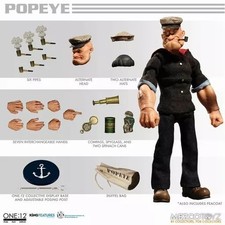 Mezco Toyz One:12 Collective Popeye 1/12 Scale Action Figure Used picture