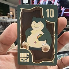 🔰 2022 POKEMON PLAYING CARDS KOREAN PAPER SAFARI #10 SNORLAX  picture