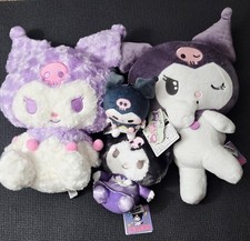 Sweet Sanrio Round1 LOT OF 4 - NEW SANRIO KUROMI Plushes 13